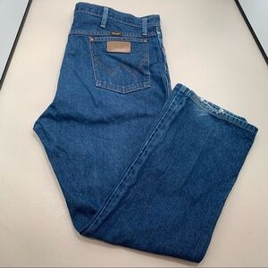 Wrangler Jeans Mens 40x30 (38X29.25) Cowboy Cut Classic Fit Straight Denim 13MWZ